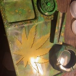 Custom Resin Rolling Tray 