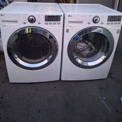 Washer And Dryer Set Lg Frontload Heavy Duty