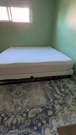 Bamboo brand bed with new Costco foam topper