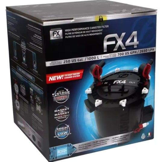 Fluval FX4 High-Performance Canister Filter