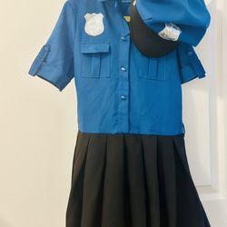 Girls Officer Cutie Cop Costume