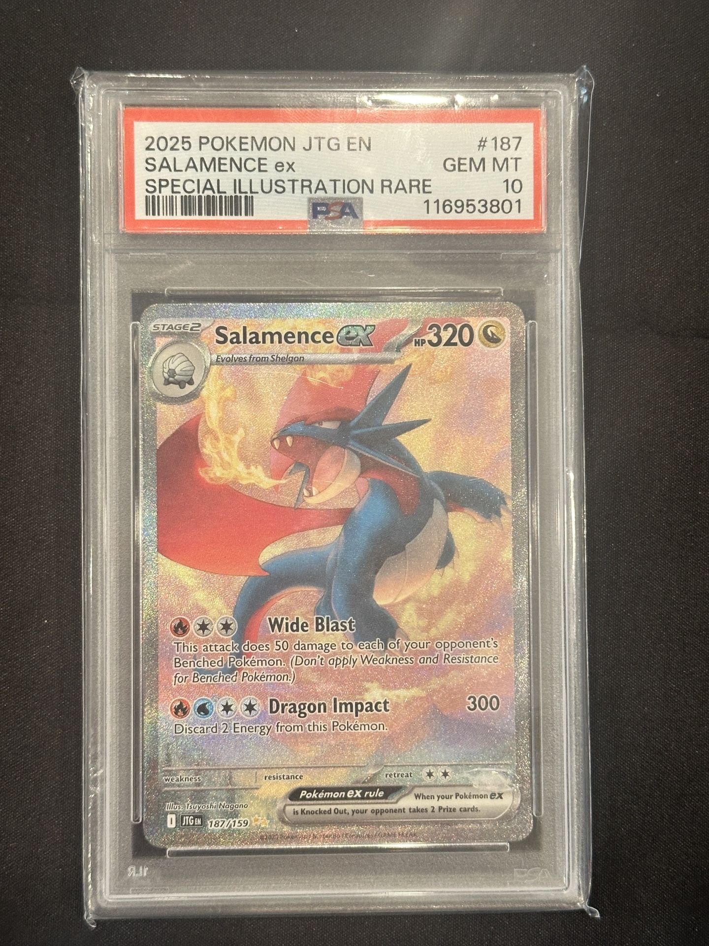 PSA 10 Salamence SIR #187 journey Together