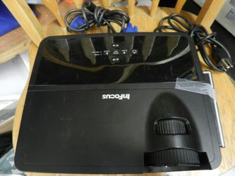 InFocus IN114 Portable DLP Projector, 3D ready, XGA, 2700 Lumens