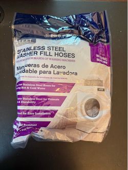 Brand New Stainless Steel Washing Machine Fill Hoses