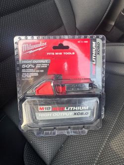 Milwuakee M18 XC8.0 High Output Battery