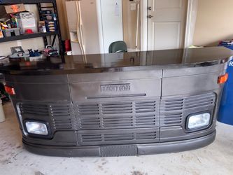 Highway to Home Bus Front Bar Counter