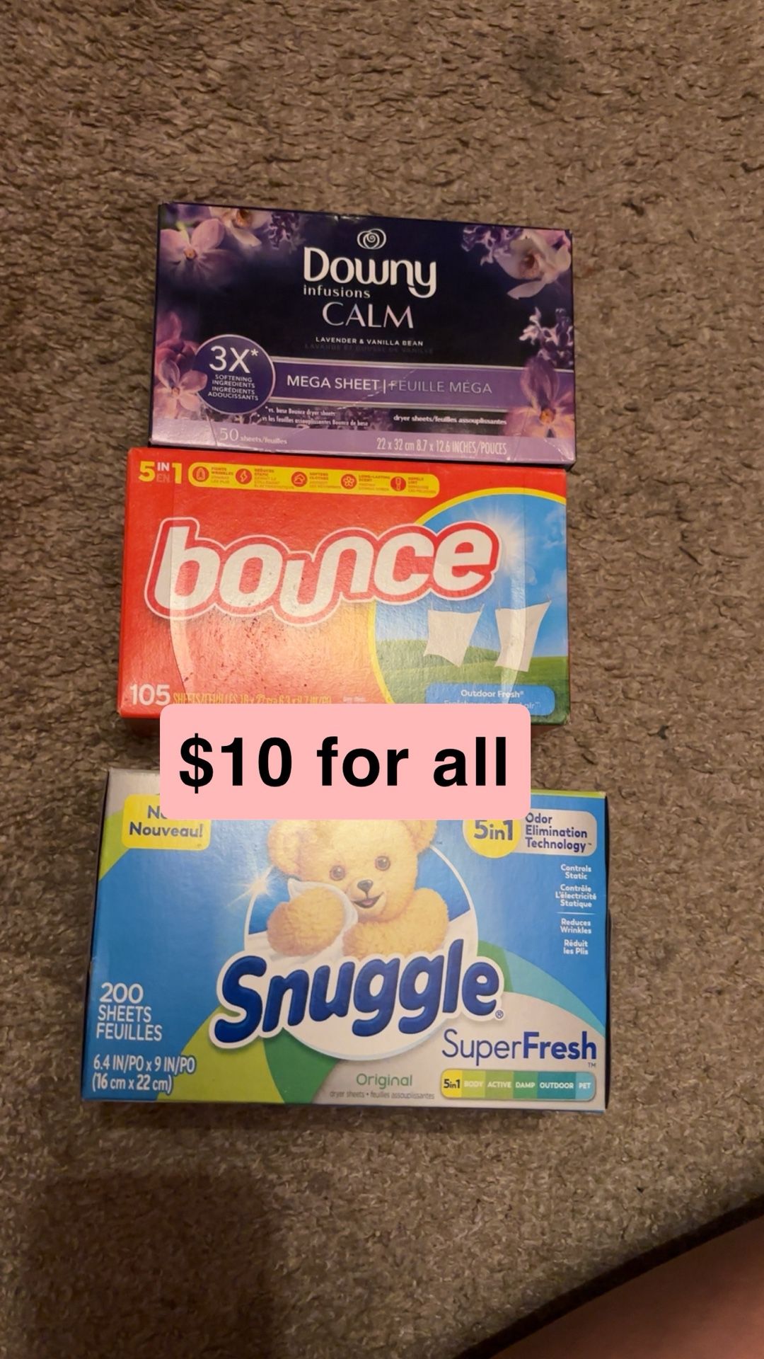 Dryer Sheets