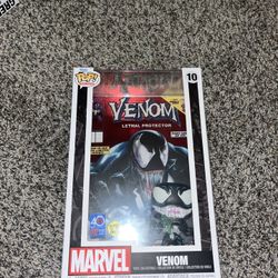 Funko Pop Venom Comic Cover GITD