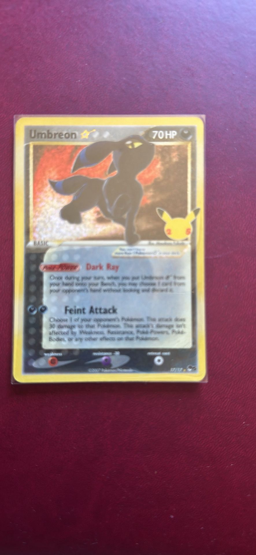 Umbreon 17/17 Celebrations