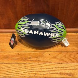 Seahawk Stuffed Football