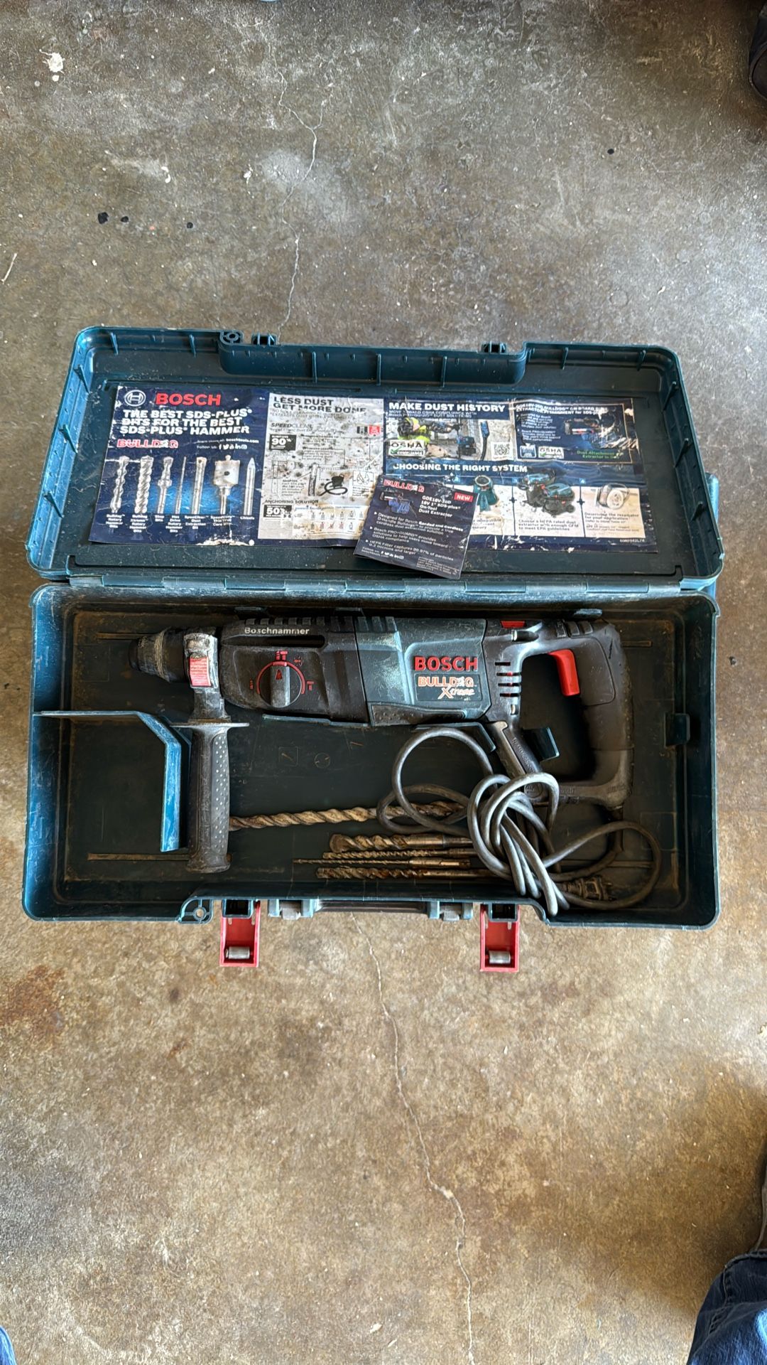 Bosch bulldog Rotohammer