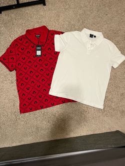 hugo boss n true religion shirt both L