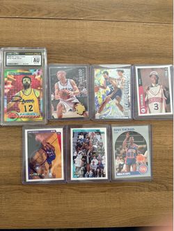 Vintage NBA Lot - Vlade Auto, Iverson Rookie and more