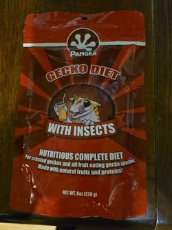 Pangea Gecko Diet With Insects 8 Oz