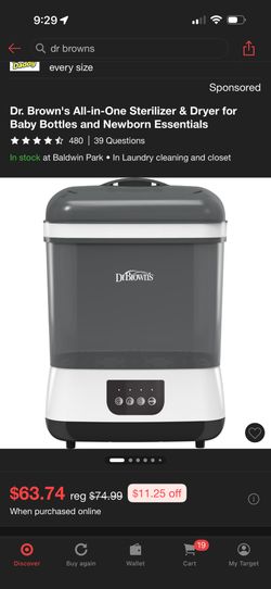 Dr Brown Sterilizer! Brand New