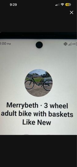 Tricycle need gone tomorrow $200 it’s not merrybeth brand