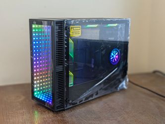 AMD Ryzen 5 9600x Basic SFF ITX RGB Mini Desktop PC Computer