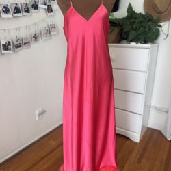 One Of A Kind BARBER ELISE SLIP DRESS sz M/L