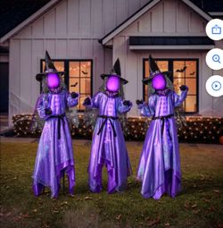 Halloween decoration Animated Witches