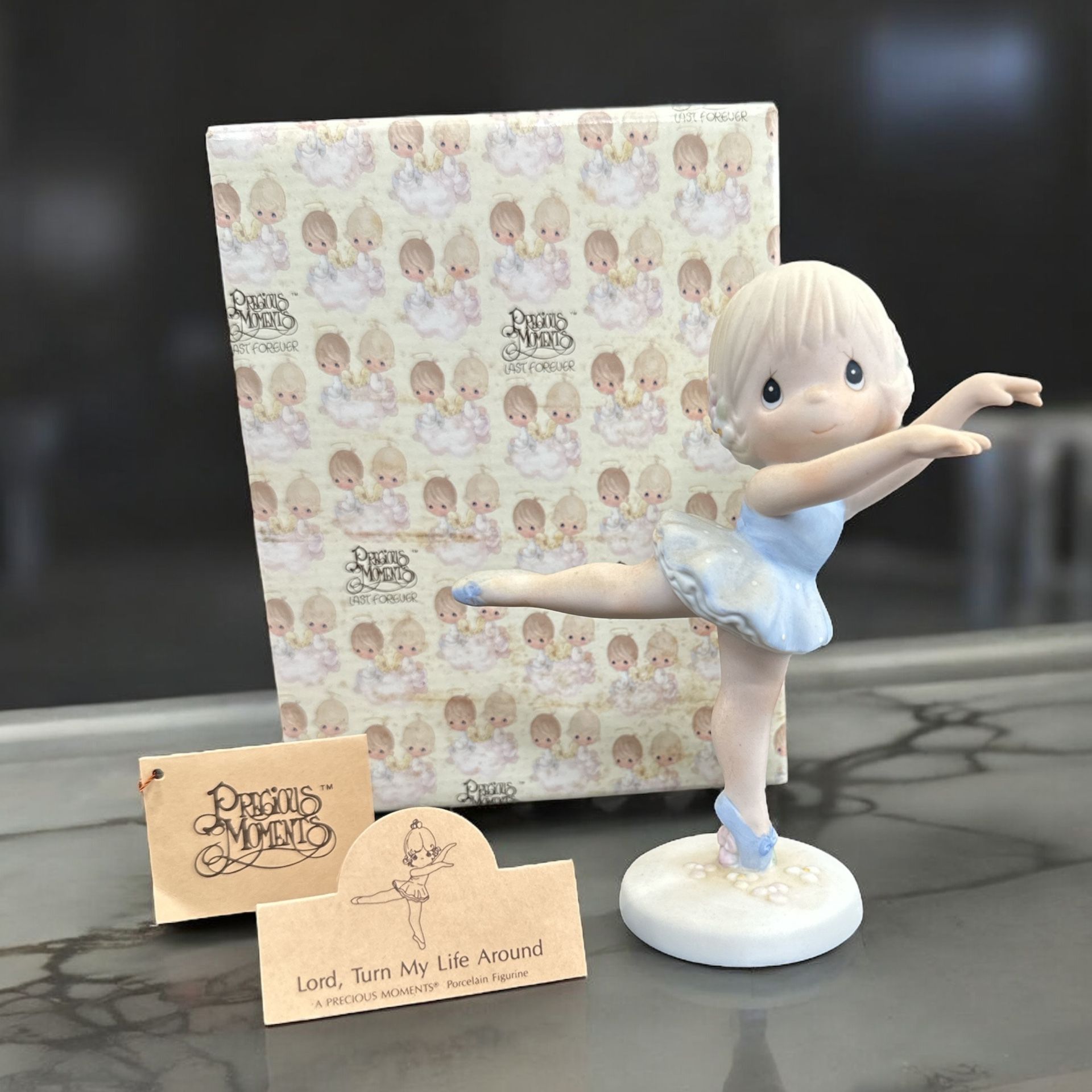 Enesco 1989 Precious Moments Lord, Turn My Life Around 520551