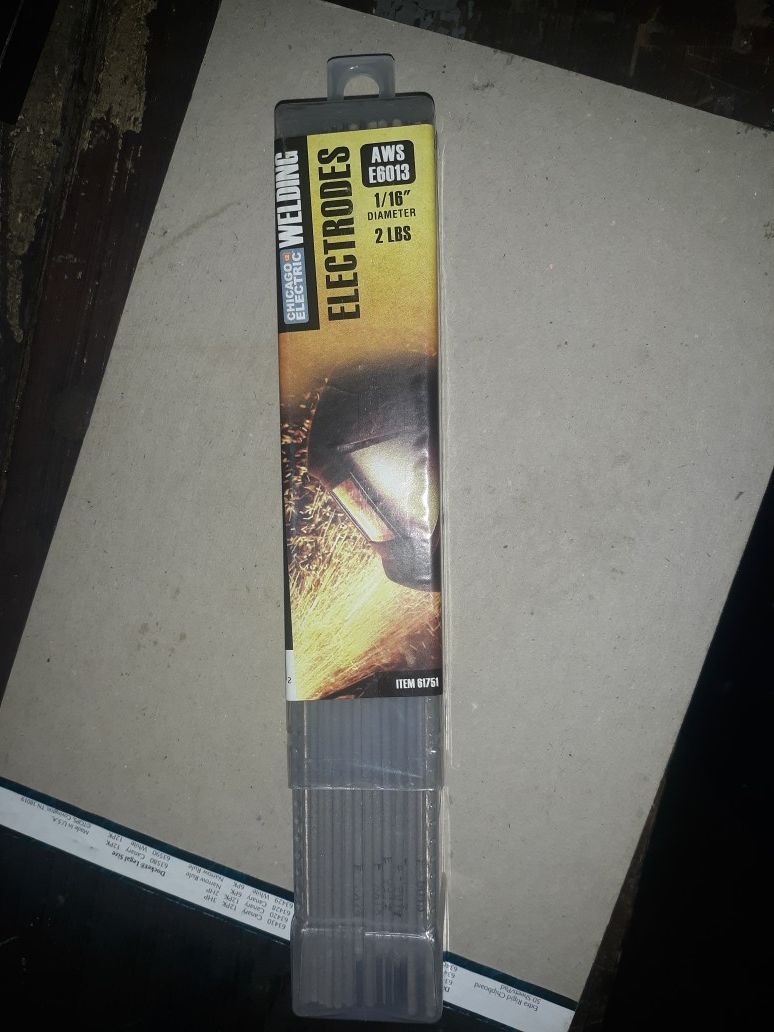 Chicago electric Welding 1/16" AWS E6013 Electrodes