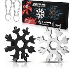 18-in-1 Snowflake Multi Tool 2 Pack
