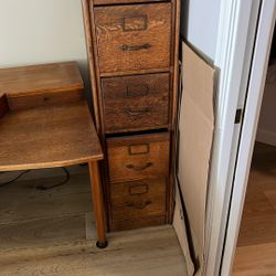 Antique File Cabinet
