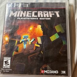 PS3 Minecraft PlayStation 3 edition