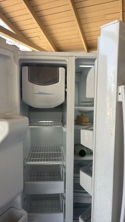 GE refrigerator two sided