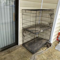 Two Dog Cages