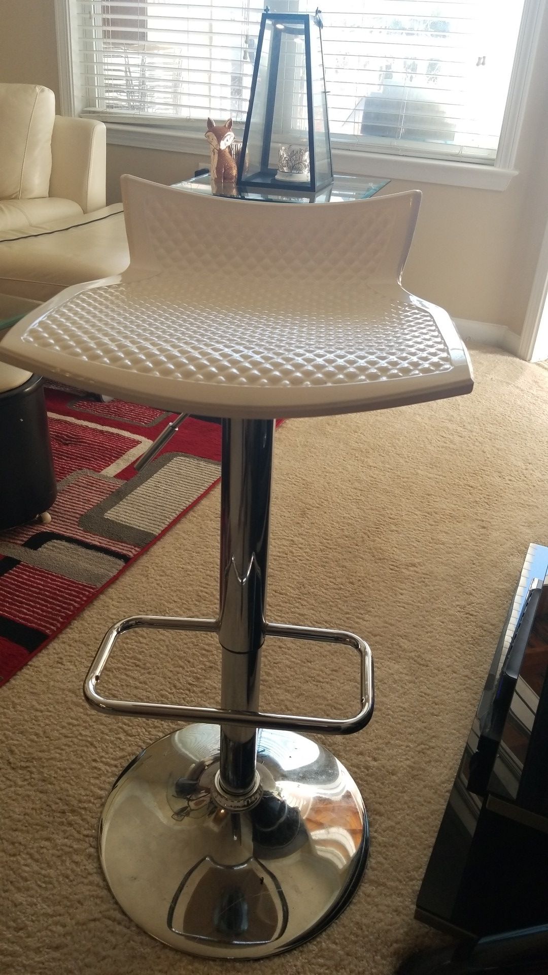 2 fairly used bar stool.