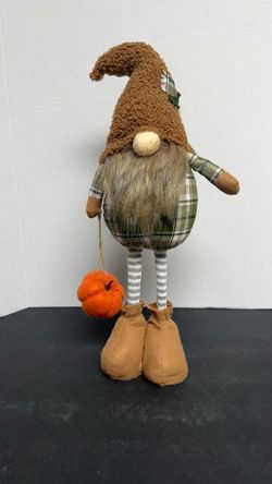 Fall Harvest Gnome Plush Figurine