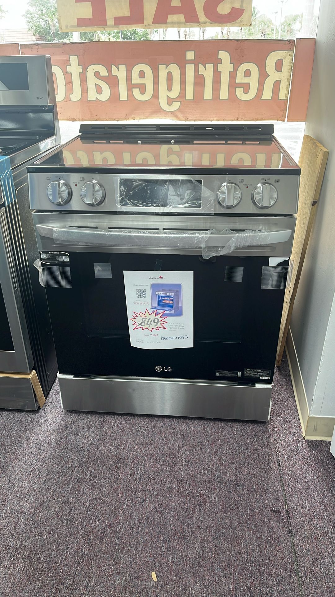 Stove Slide In New Open Box Estufa Cocina