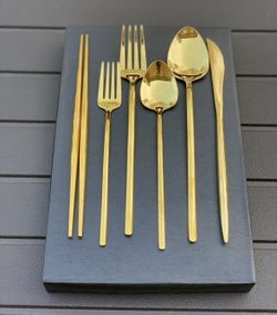 Brand New Gold Utensils