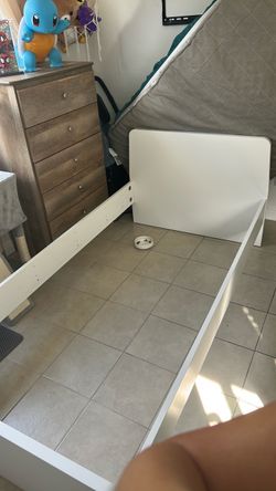 Bed frame only-twin size