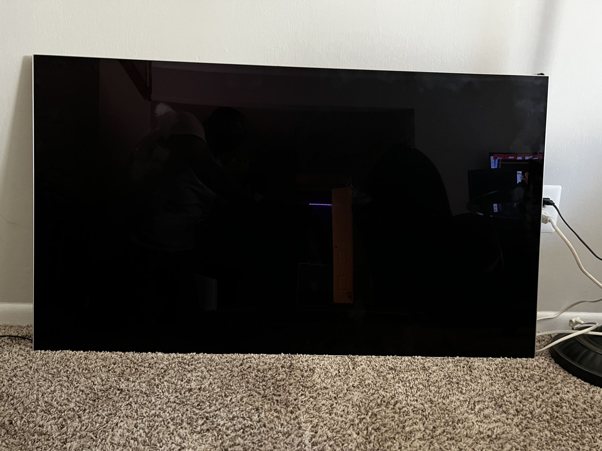 LG B7A OLED 55 inch With Govee Immersion Wi-Fi TV Lights Installed