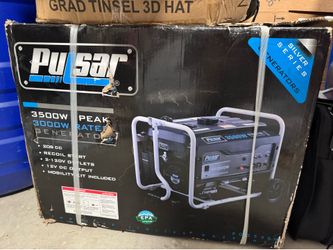 Pulsar PG3500M 3500W Portable Gas Generator