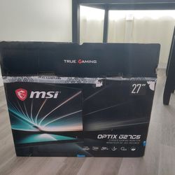 Curved Gaming Monitor 27" 1080p 165hz MSI G27C5