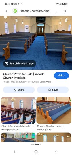 Free church pews