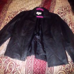 Worthington Genuine Leather Medium Jacket