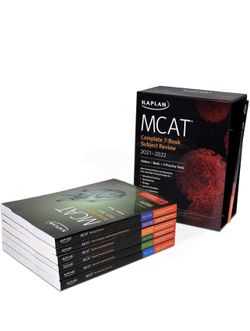 MCAT Complete 7-Book Subject Review 2021-2022: (Online + Book + 3 Practice Tests) (Kaplan Test Prep)