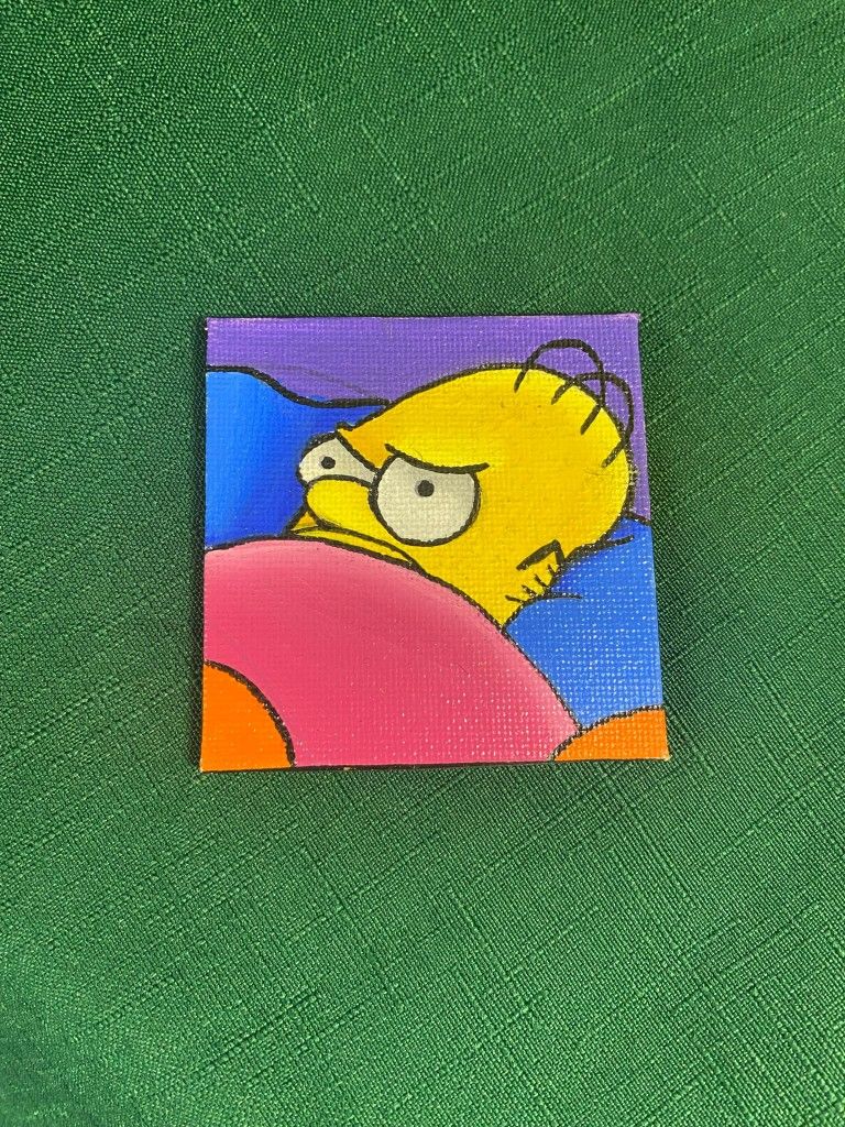 Homer Simpson Meme Magnet