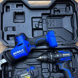 KOBALT 24v Hackzall Hammer Drill 4ah Battery 