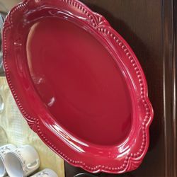 Princess House Plato Ovalado Grande 