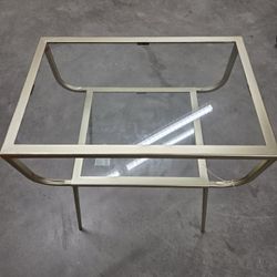 Gold Accent End Table