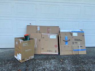 Free moving boxes and supplies