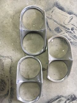 1964 Cadillac headlight chrome