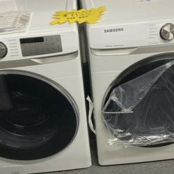 Same Day Delivery, Samsung Front Loading Washer & Dryer Set