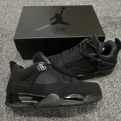 Air Jordan 4 Retro “Military Black Cats” – Men’s Size 10