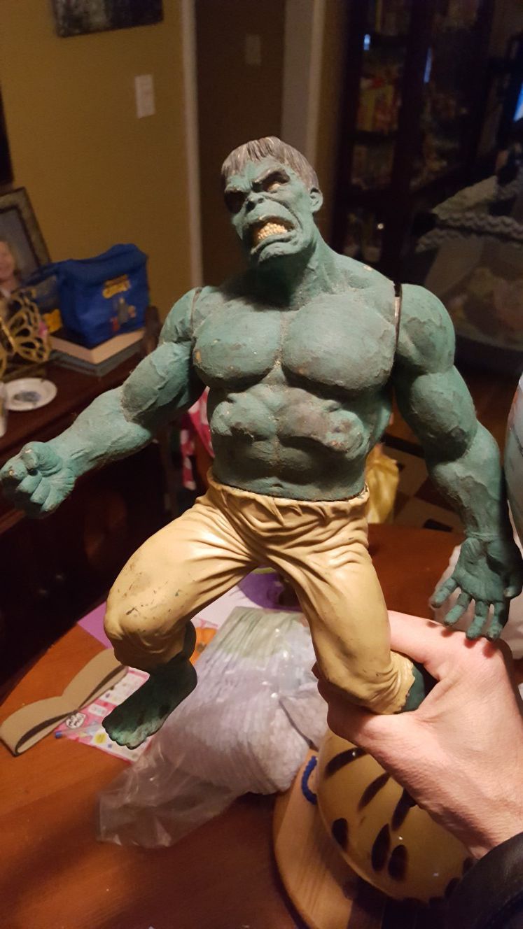 1990 Hulk Model action figure!